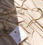 Load image into Gallery viewer, White Toronto Luxe Bridal Hangers
