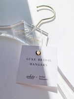 Load image into Gallery viewer, White Toronto Luxe Bridal Hangers
